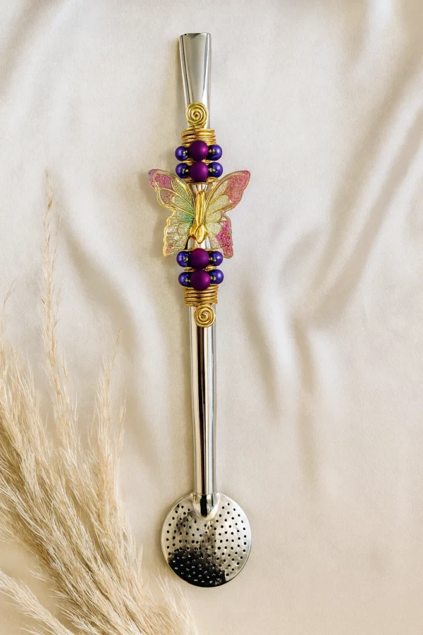 BOMBAS INOX COM BORBOLETA GRANDE - Imagem 3