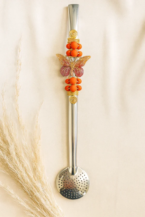 BOMBAS INOX COM BORBOLETA GRANDE - Imagem 2