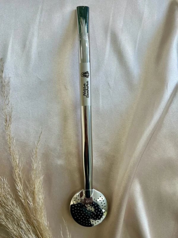 3245 BOMBAS INOX COM ESCRITA 24CM - Imagem 2