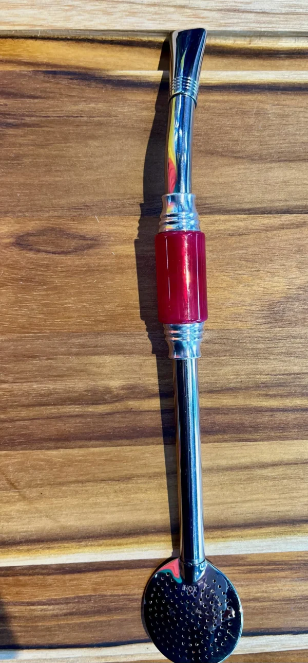 CÓD 012 BOMBA INOX PEDRA ACRILICA,COM BIQUEIRA E ROSCA 24CM