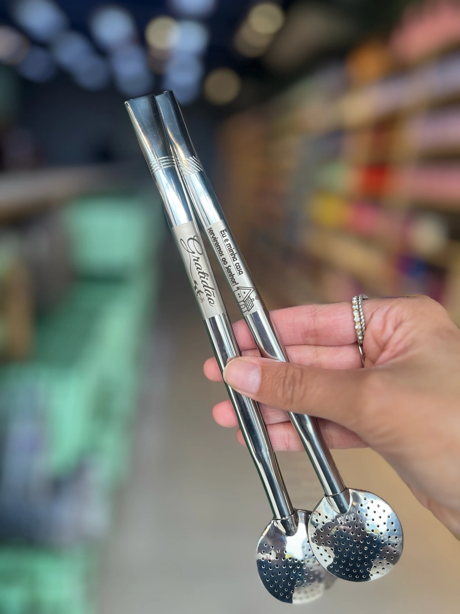 CÓD 025 BOMBA INOX COM LASER, BOJO FIXO 22CM - Imagem 2