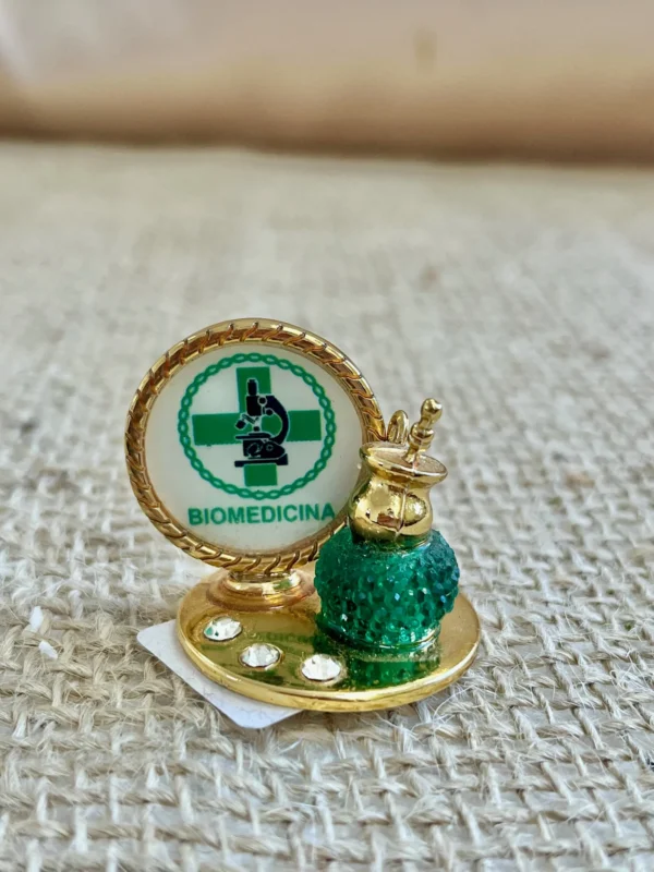 CÓD 174 ENFEITE DE CHIMARRÃO - METAL BANHADO A OURO - Imagem 25