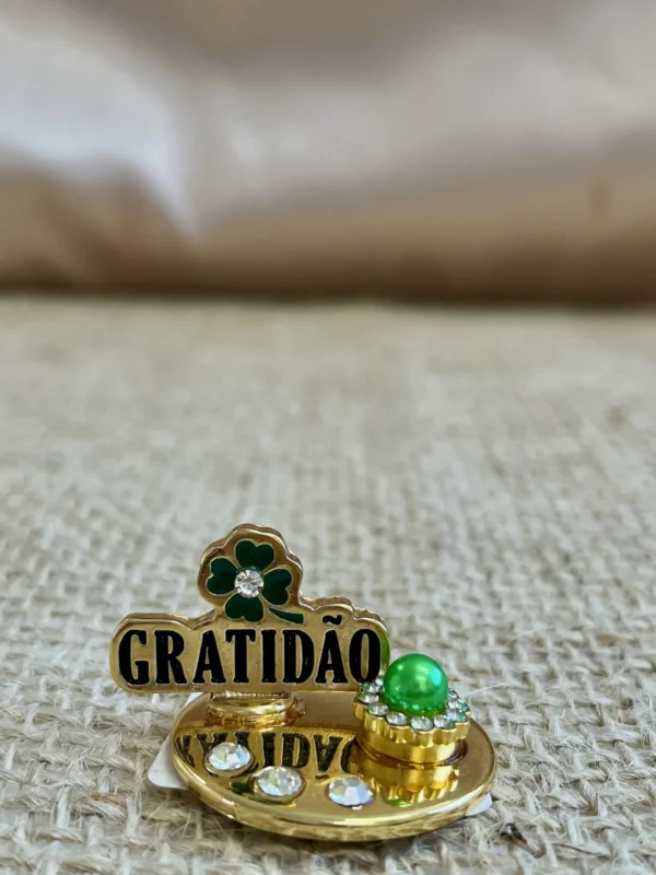 CÓD 174 ENFEITE DE CHIMARRÃO - METAL BANHADO A OURO - Imagem 47