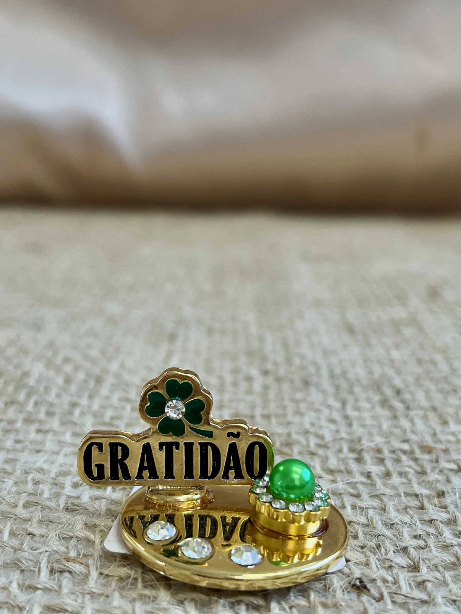CÓD 174 ENFEITE DE CHIMARRÃO - METAL BANHADO A OURO - Imagem 47