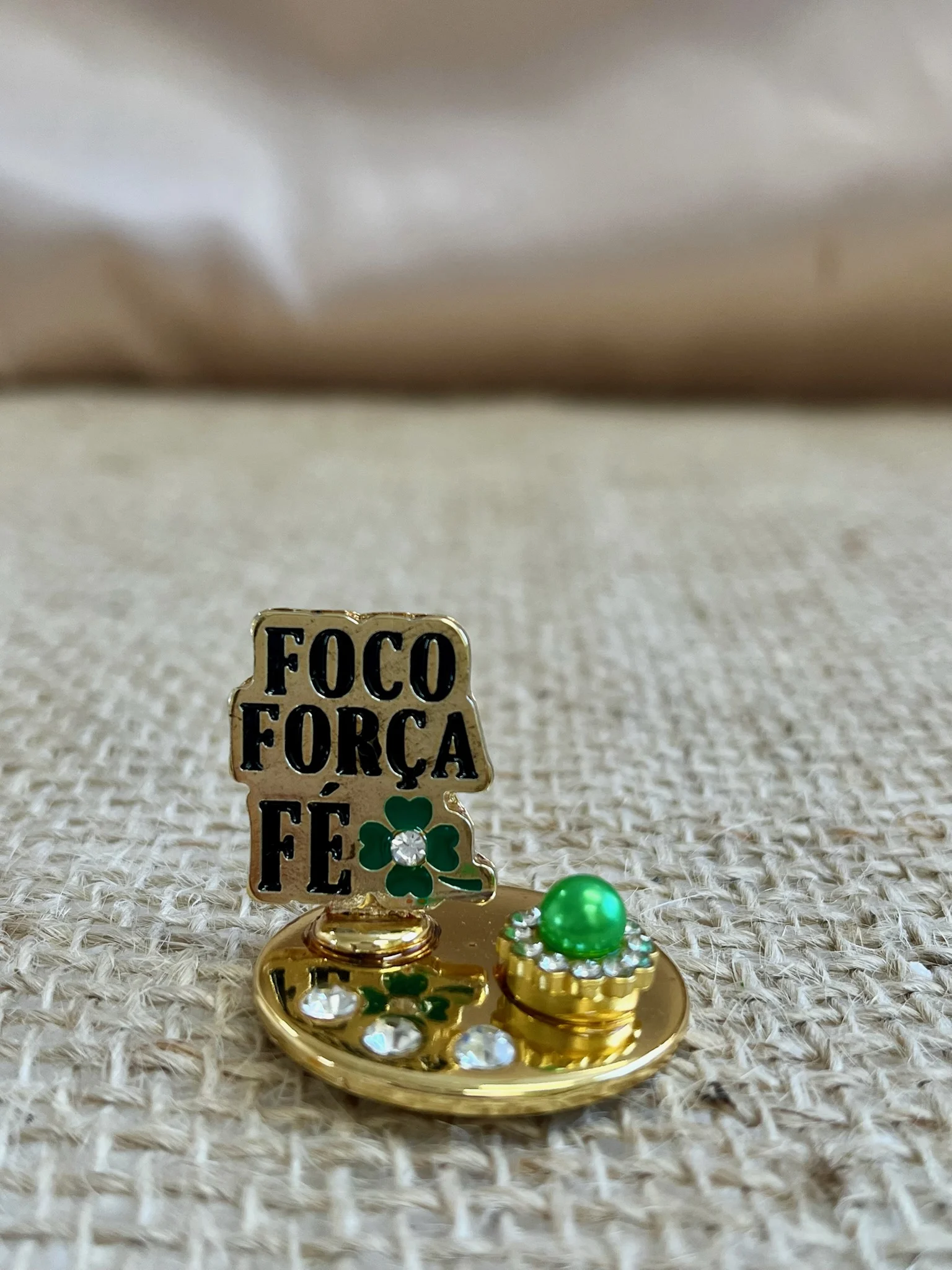 CÓD 174 ENFEITE DE CHIMARRÃO - METAL BANHADO A OURO - Imagem 48