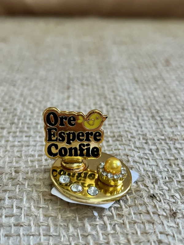 CÓD 174 ENFEITE DE CHIMARRÃO - METAL BANHADO A OURO - Imagem 14