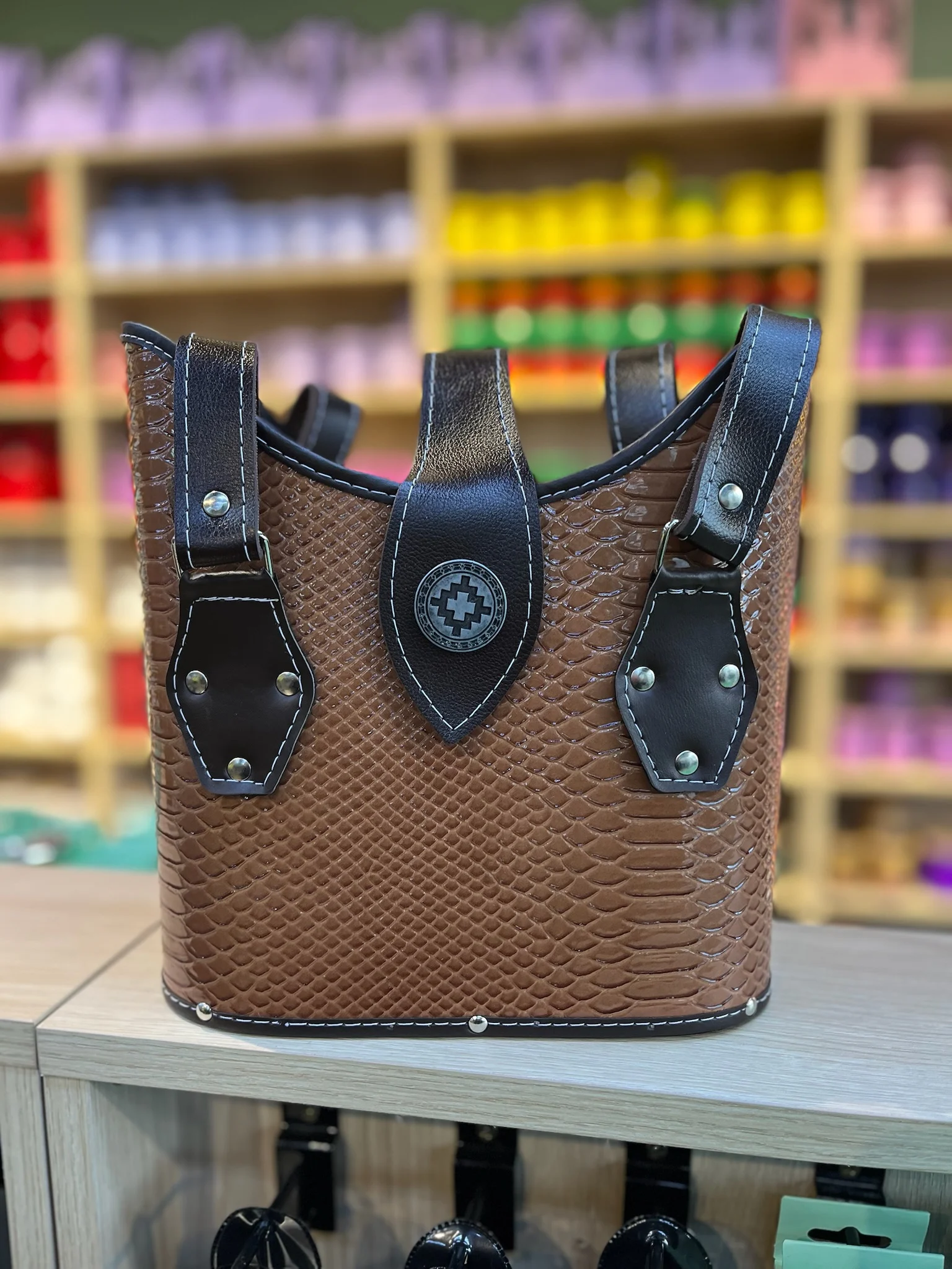 CÓD 191  BOLSA MATEIRA - SLIM - Imagem 3