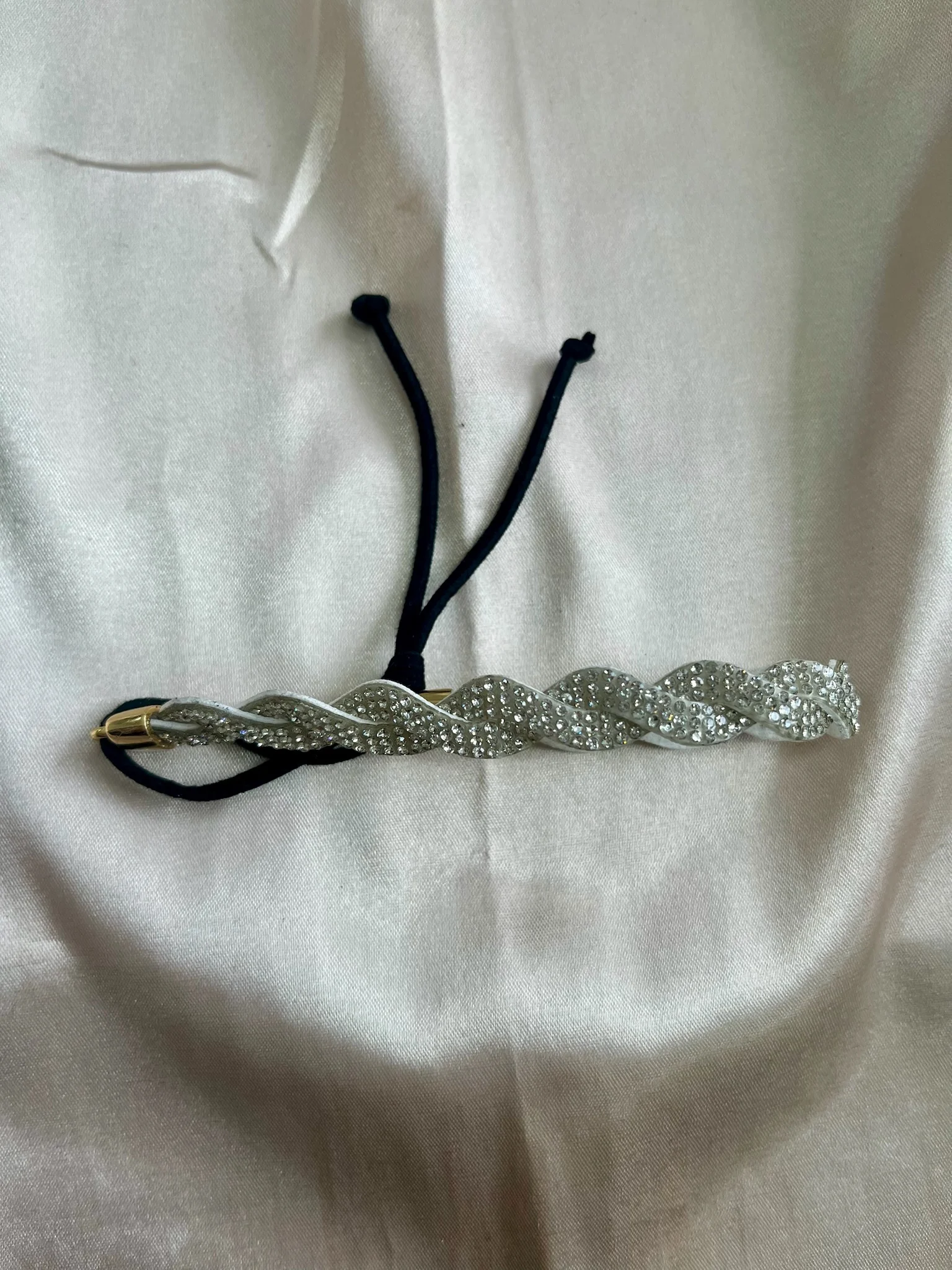 CÓD 3025 PULSEIRA DE CUIA STRASS