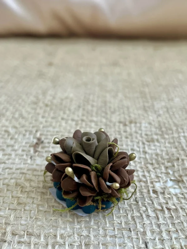 CÓD 3182  ENFEITE DE CHIMARRÃO - BUQUÊ DE FLOR - Imagem 2