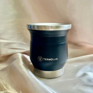 CÓD 3195  CUIA TERMICA INOX TUPI 250ML PRETO