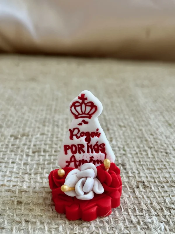 CÓD 3200 ENFEITE DE BISCUIT - NOSSA SENHORA APARECIDA - Imagem 5