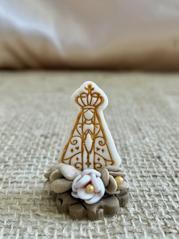 CÓD 3200 ENFEITE DE BISCUIT - NOSSA SENHORA APARECIDA