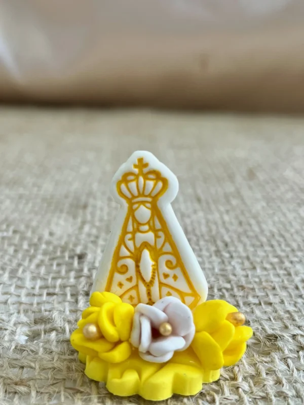 CÓD 3200 ENFEITE DE BISCUIT - NOSSA SENHORA APARECIDA - Imagem 2